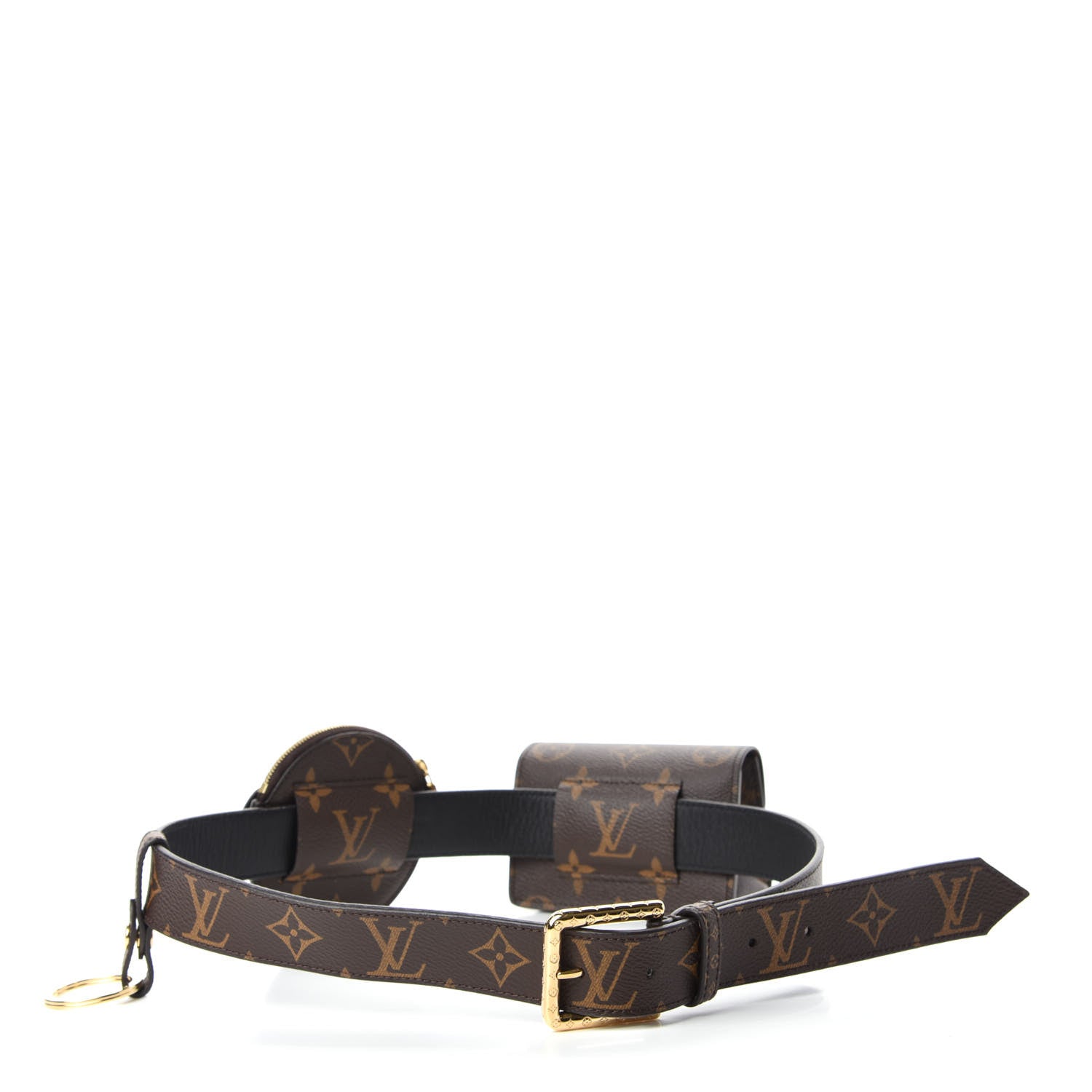 Louis Vuitton Monogram 30mm Daily Multi Pocket Belt 80 32 3 of 13