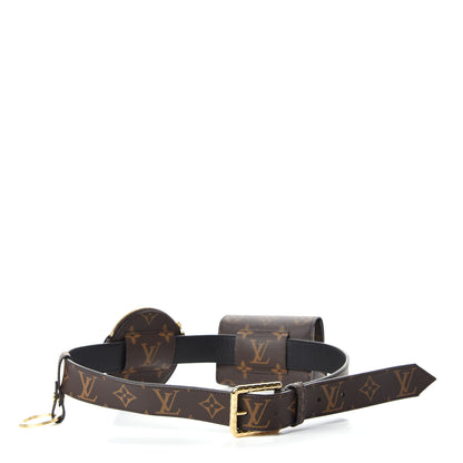 Louis Vuitton Monogram 30mm Daily Multi Pocket Belt 80 32 3 of 13