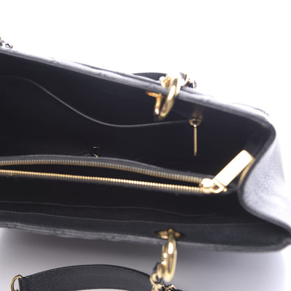 Chanel Caviar Quilted Grand Shopping Tote GST Black 5 of 10