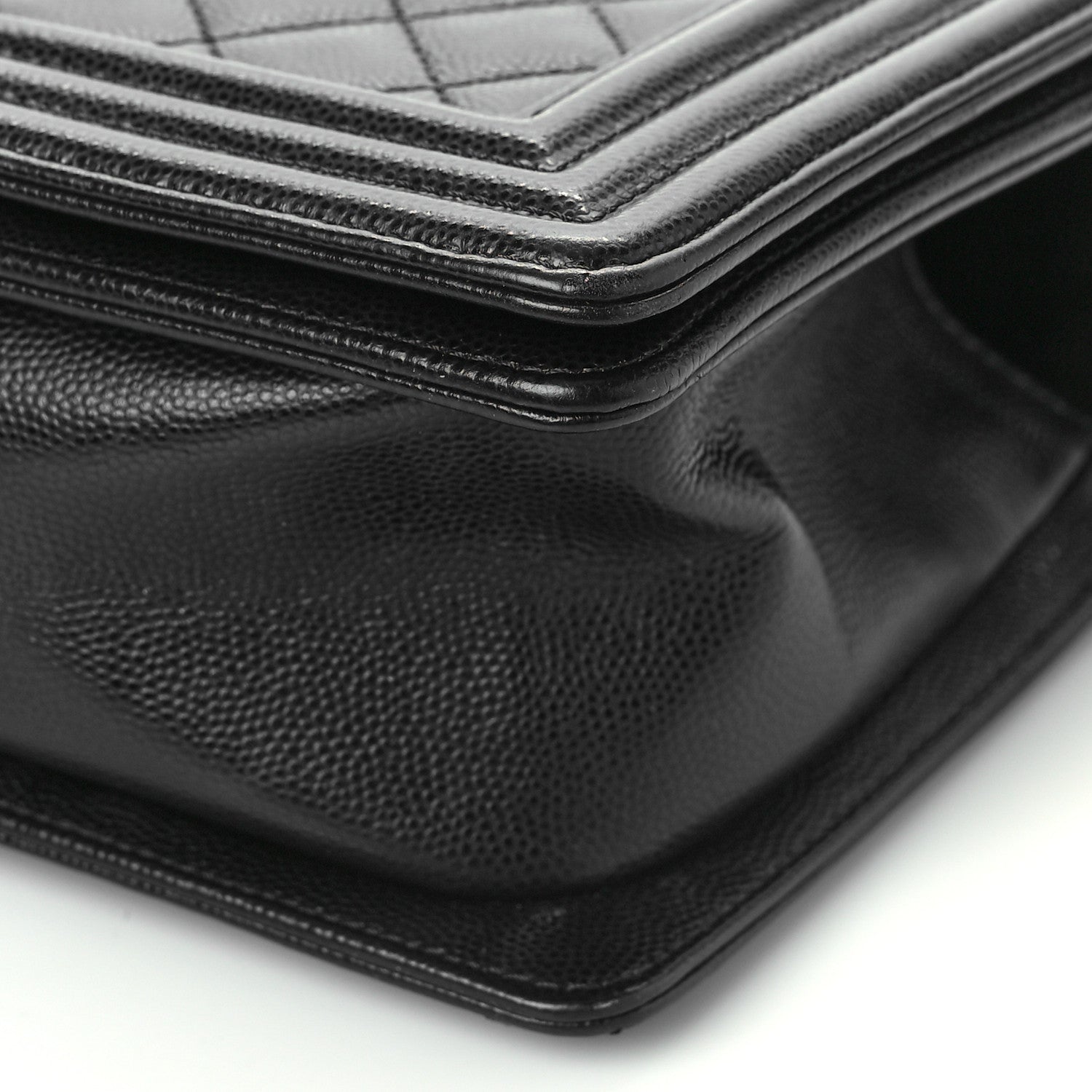 Chanel Caviar Quilted Medium Boy Flap Black 9 of 10