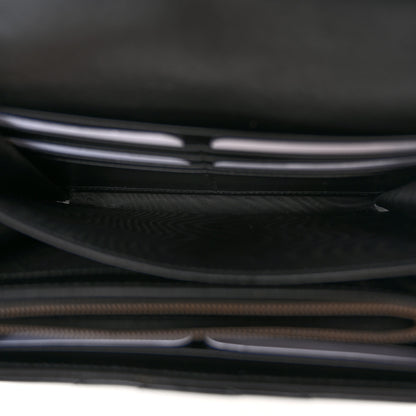 Gucci Calfskin Matelasse GG Marmont Chain Wallet Black 5 of 12