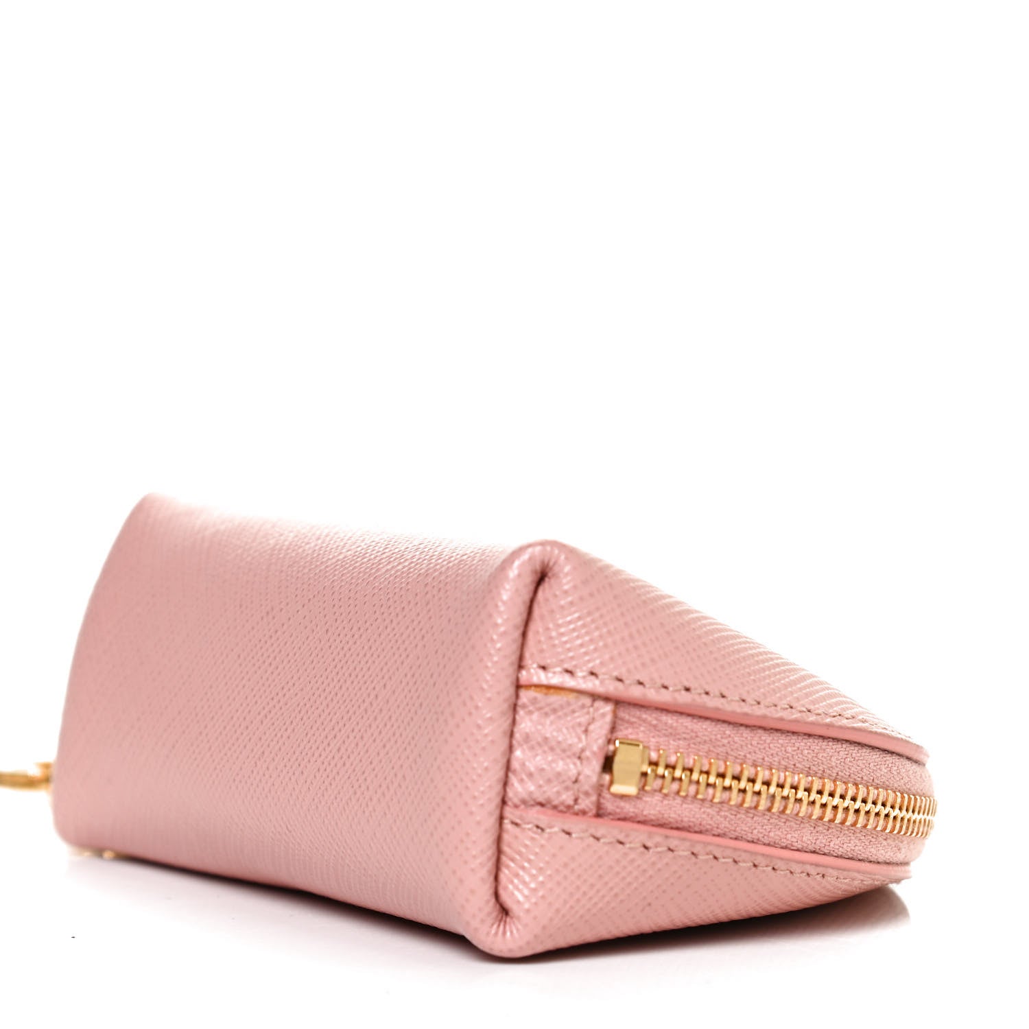 Prada Saffiano Metal Coin Purse Orchidea 9 of 10