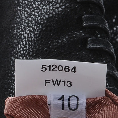 Stella McCartney Faux Leather Falabella Black 8 of 8