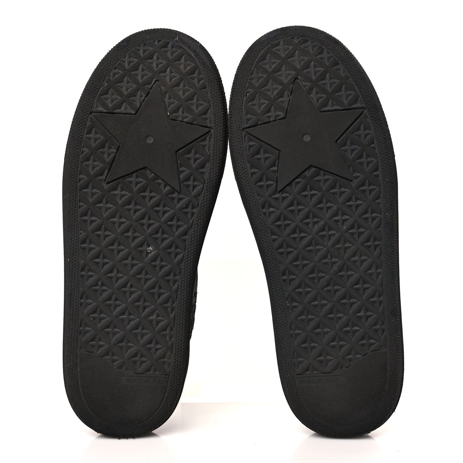 Christian Dior Shiny Technical Fabric Oblique Embroidered Womens Solar Slip On Sneakers 35.5 Black 5 of 7
