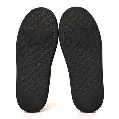 Christian Dior Shiny Technical Fabric Oblique Embroidered Womens Solar Slip On Sneakers 35.5 Black 5 of 7