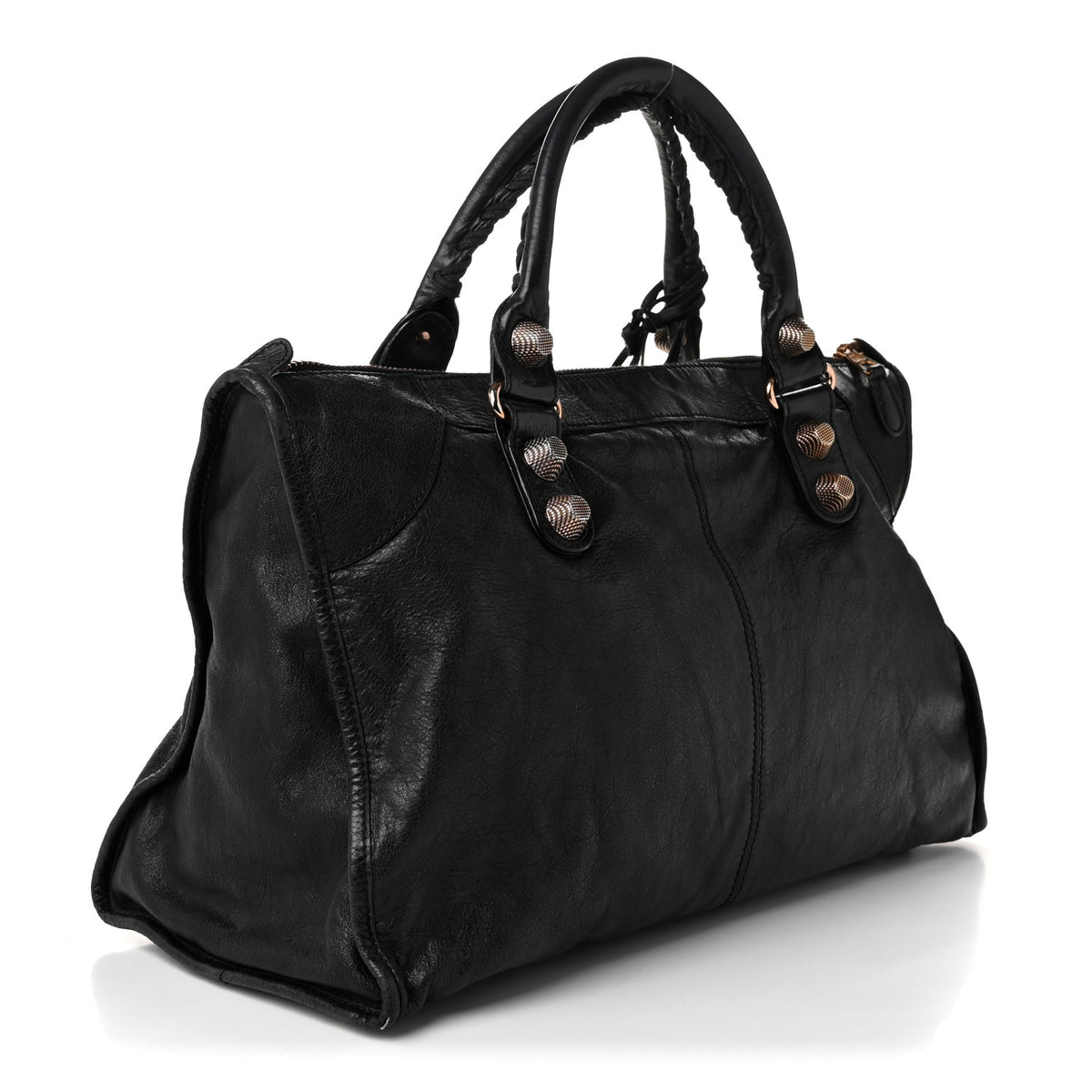 Balenciaga Agneau Giant 21 Rose Gold Hardware Work Black 4 of 11