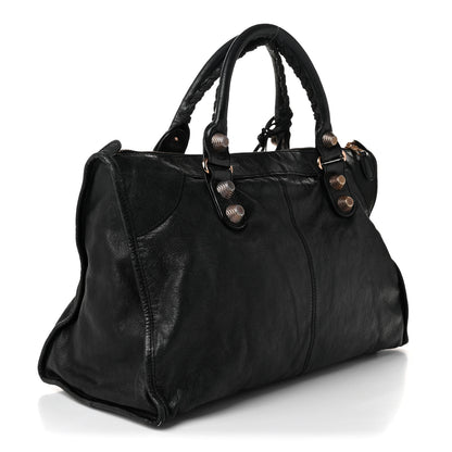 Balenciaga Agneau Giant 21 Rose Gold Hardware Work Black 4 of 11