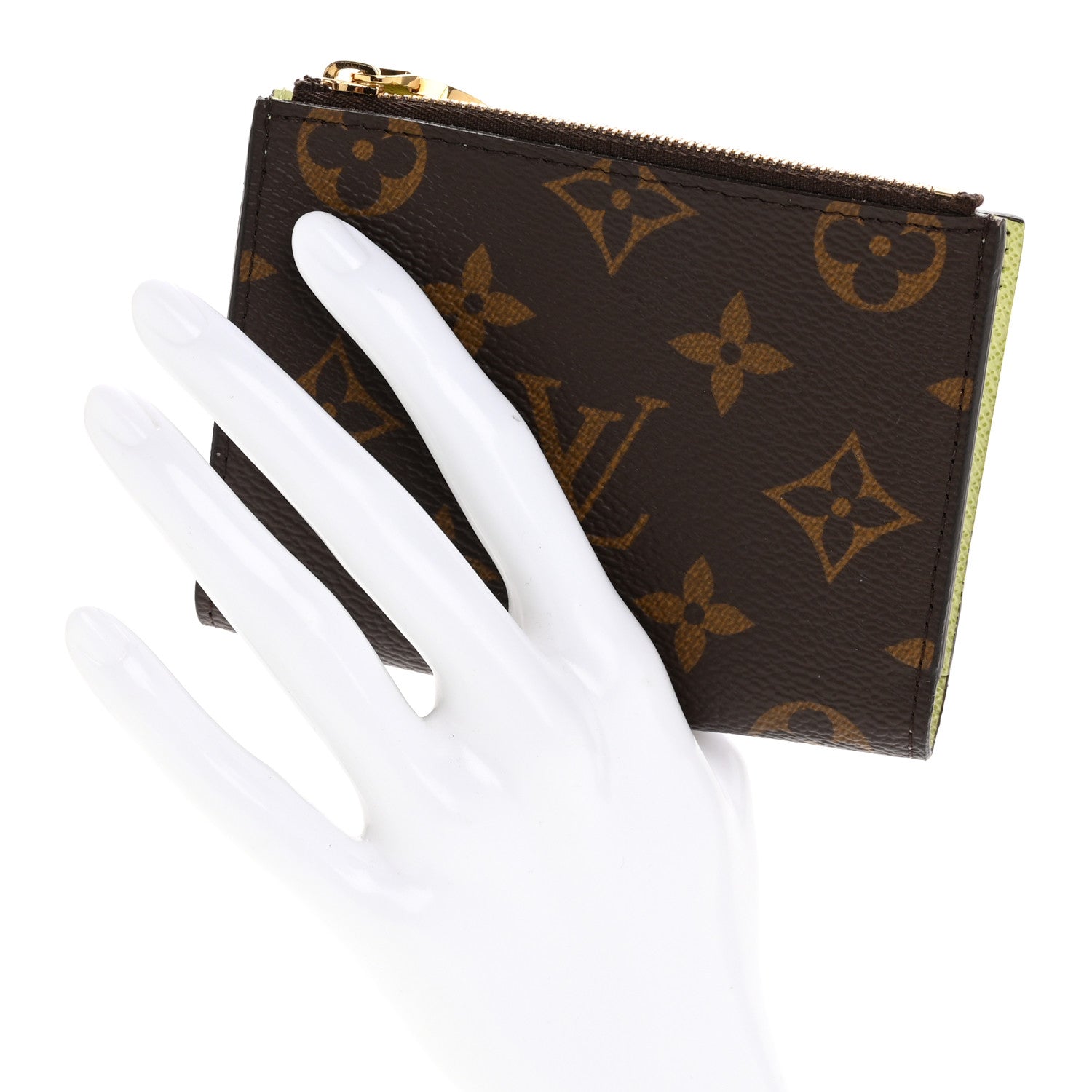Louis Vuitton Monogram Lisa Wallet Light Green 2 of 9