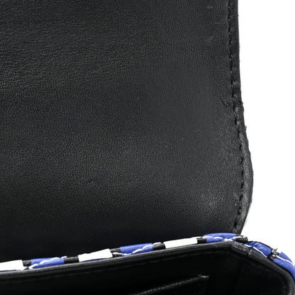 Louis Vuitton Calfskin Epi Smock Louise MM Chain Clutch Smoke 11 of 11