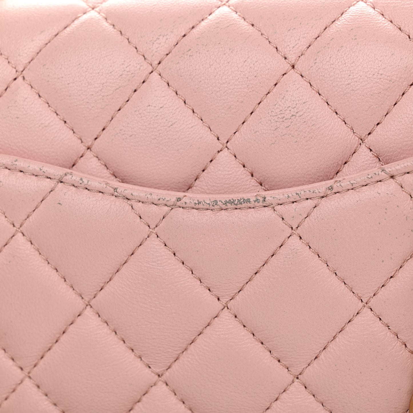 Lambskin Quilted Mini Sweet Camellia Flap Light Pink