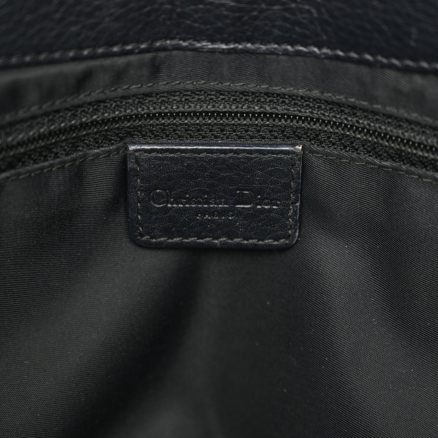 Monogram Pocket Satchel Black