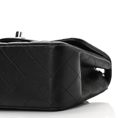 Chanel Lambskin Quilted Mini Square Flap Black 10 of 10