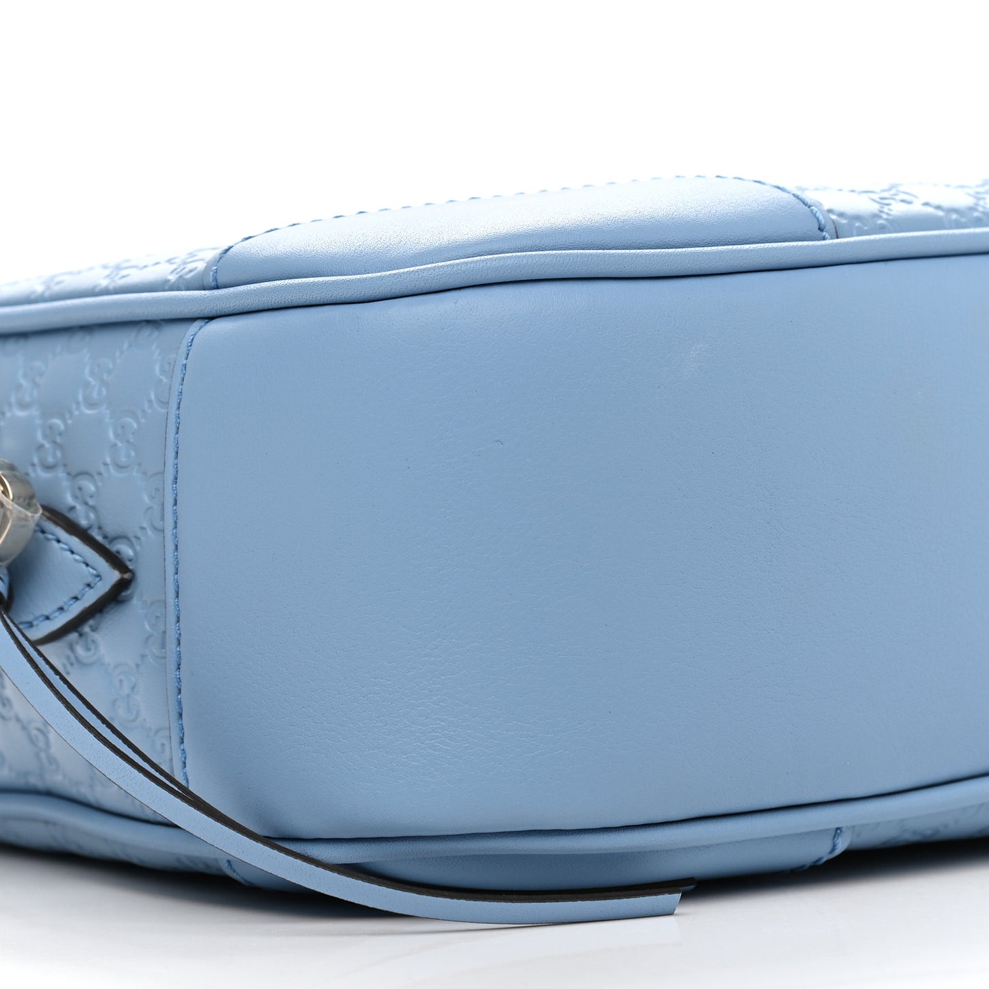 Microguccissima Mini Bree Messenger Bag Mineral Blue
