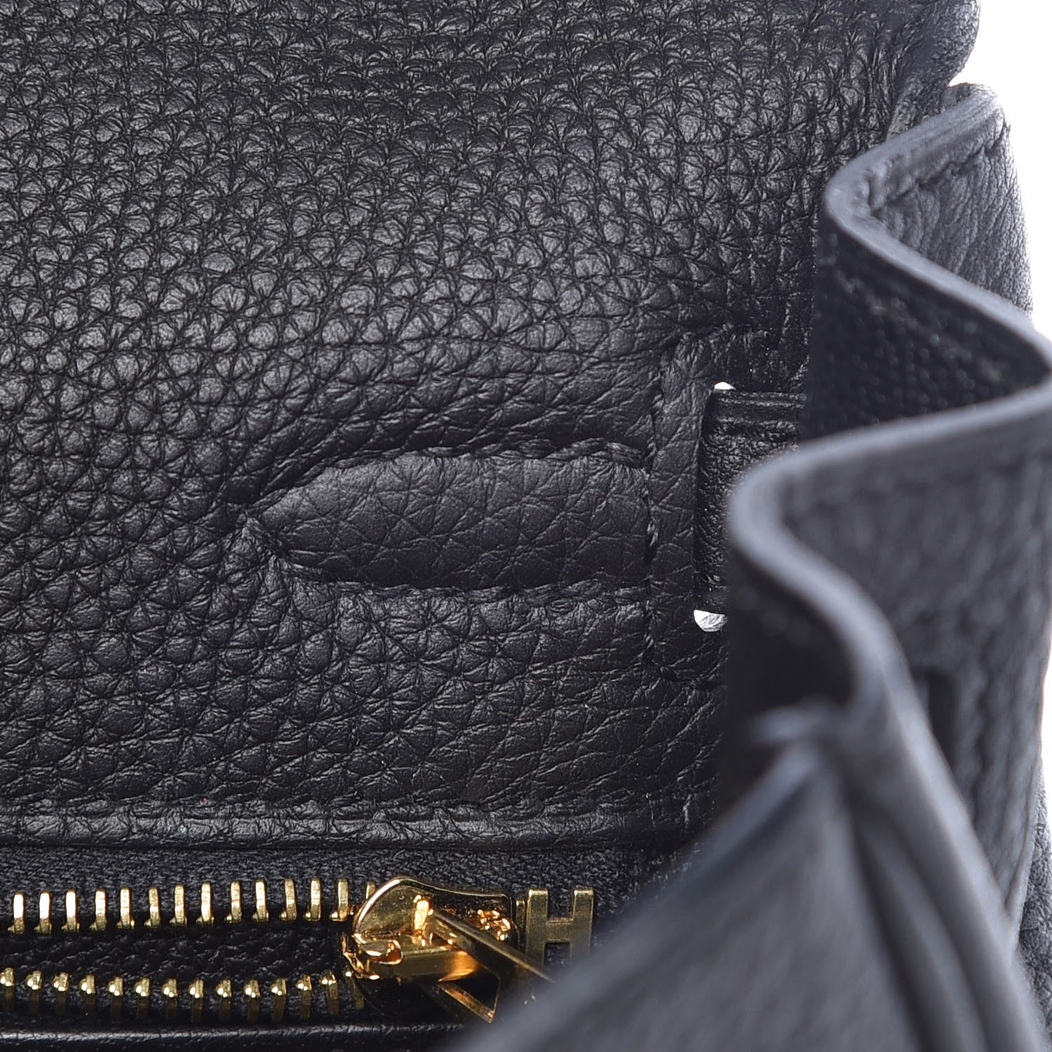 Hermes Togo Kelly Retourne 25 Black 19 of 64