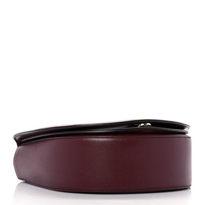 Salvatore Ferragamo Calfskin Small Vela Flap Bag Wine 3 of 7