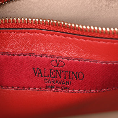 Valentino Garavani Lambskin Medium Rockstud Spike Shoulder Bag Poudre 6 of 9