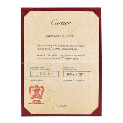 Cartier 18K Yellow Gold 5.5mm LOVE Ring 55 7.25 5 of 6