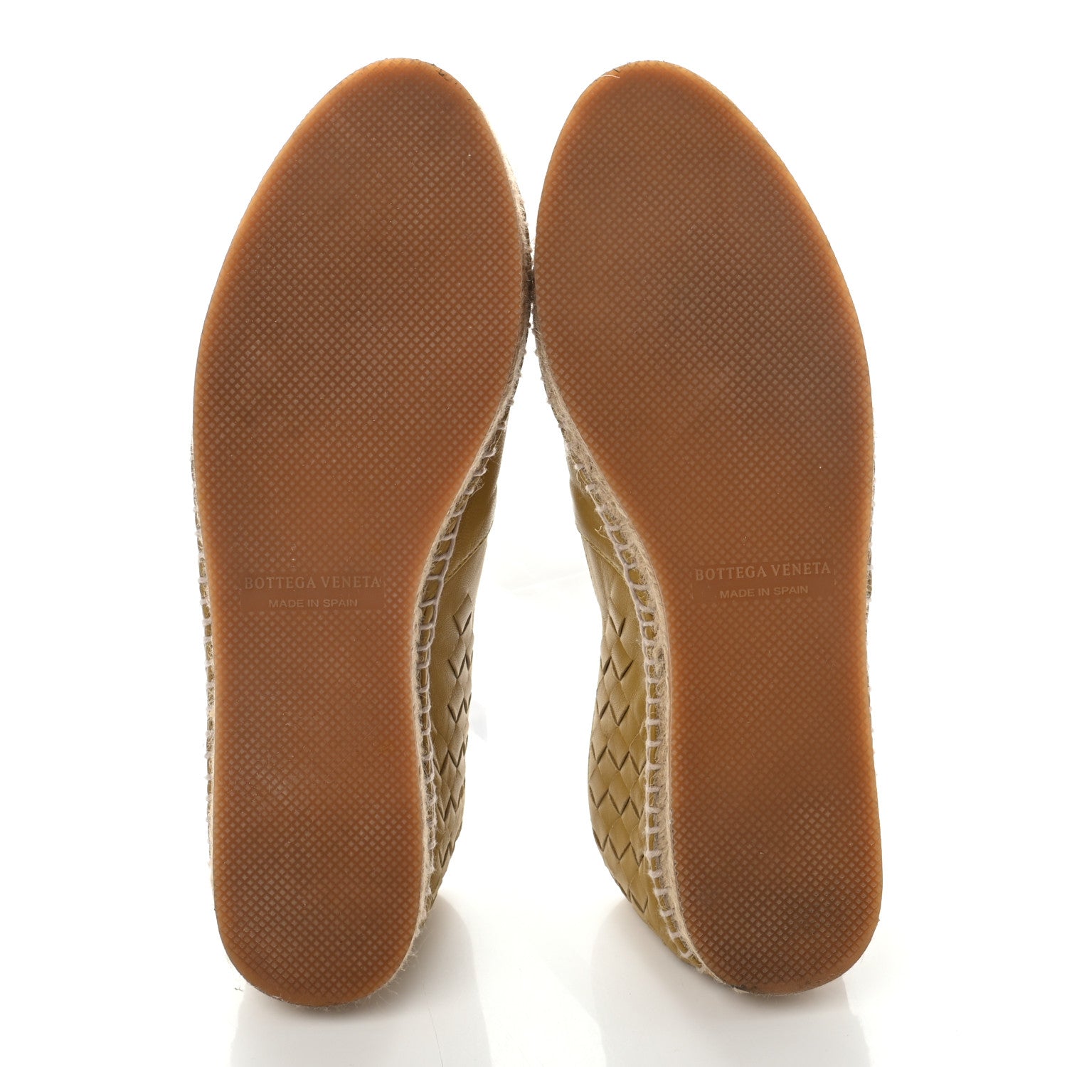 Bottega Veneta Nappa Intrecciato Slip On Espadrille 37 Yellow 5 of 12