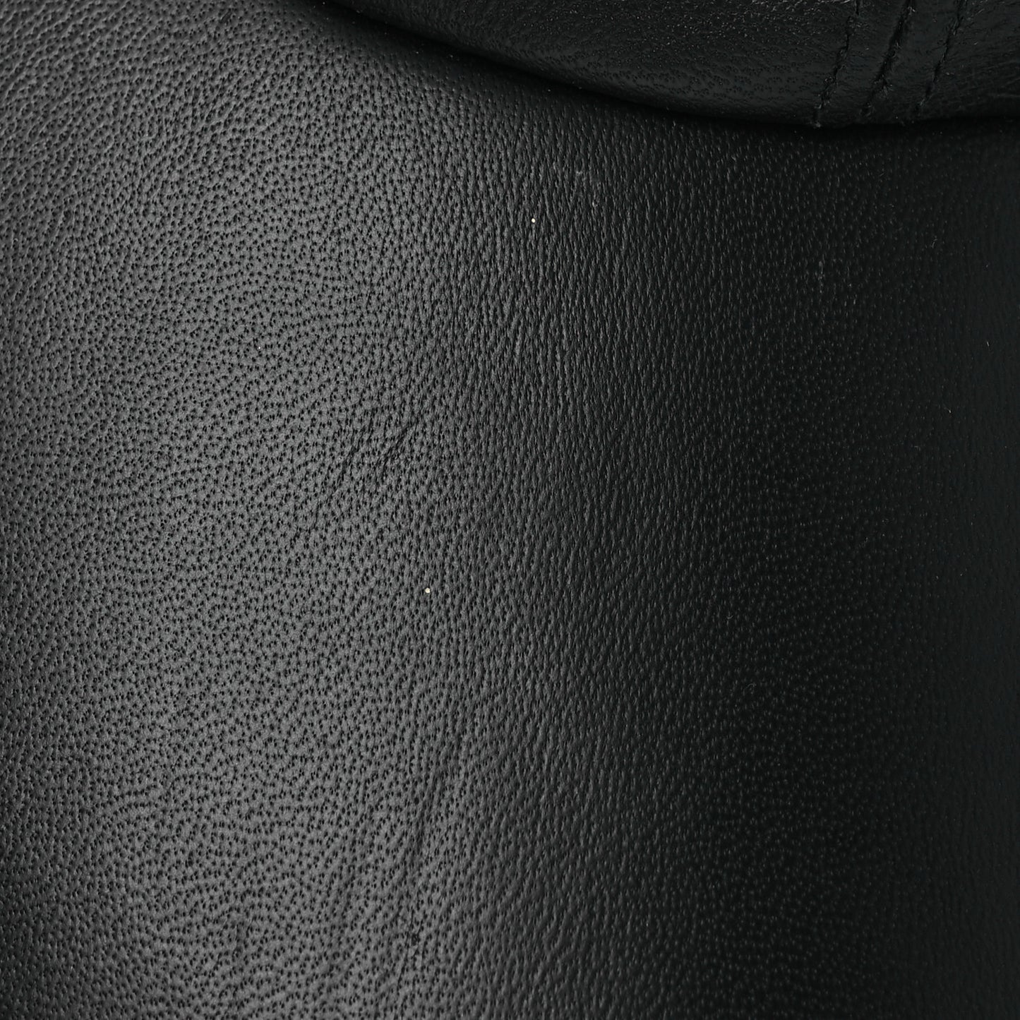 Lambskin LV Staples Baseball Cap 59 Black