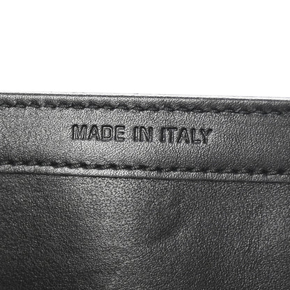 Christian Dior Calfskin Bee Clutch Black 7 of 7