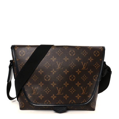 Louis Vuitton Monogram Macassar Magnetic Messenger 1 of 10