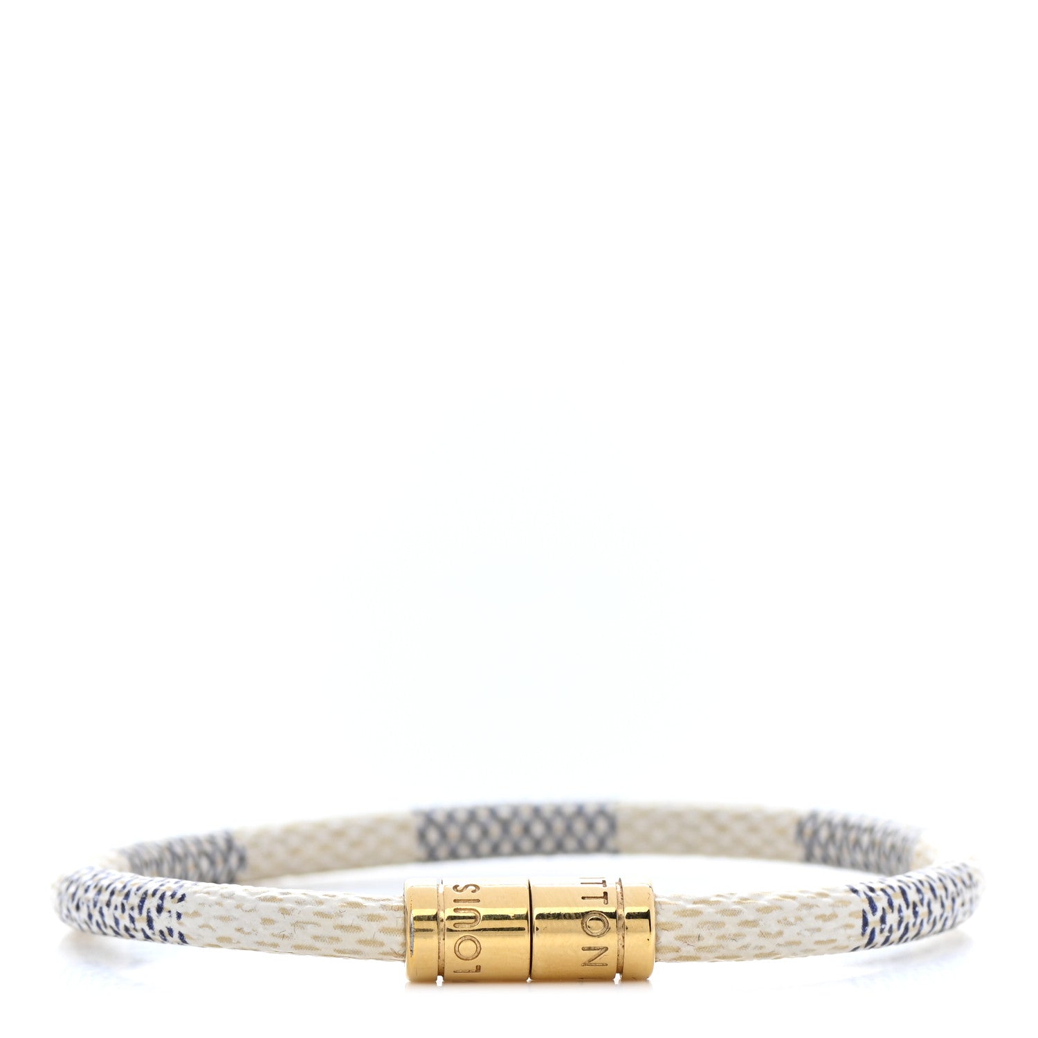 Louis Vuitton Damier Azur Keep It Bracelet 17 1 of 4