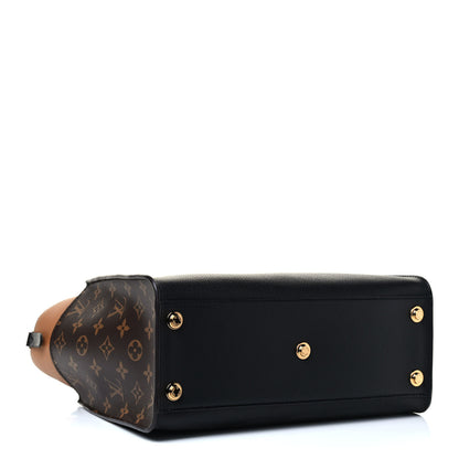 Louis Vuitton Calfskin Monogram On My Side Black 3 of 4