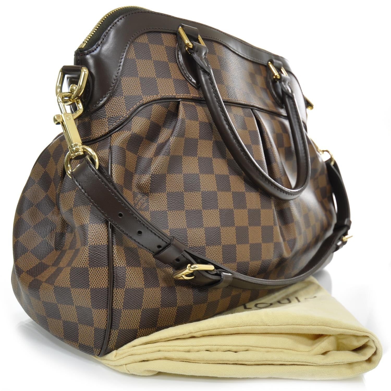 Louis Vuitton Damier Ebene Trevi GM 2 of 10