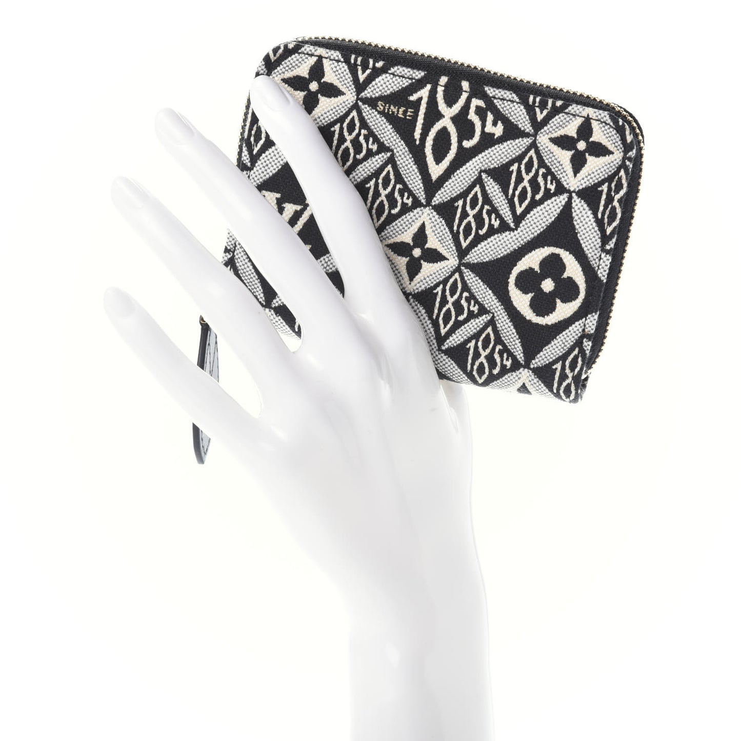 Jacquard Since 1854 Zippy Coin Purse Grey
