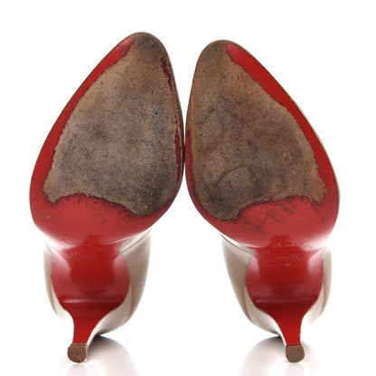 Christian Louboutin Patent Decollete 868 100 Pumps 35 Nude 5 of 11