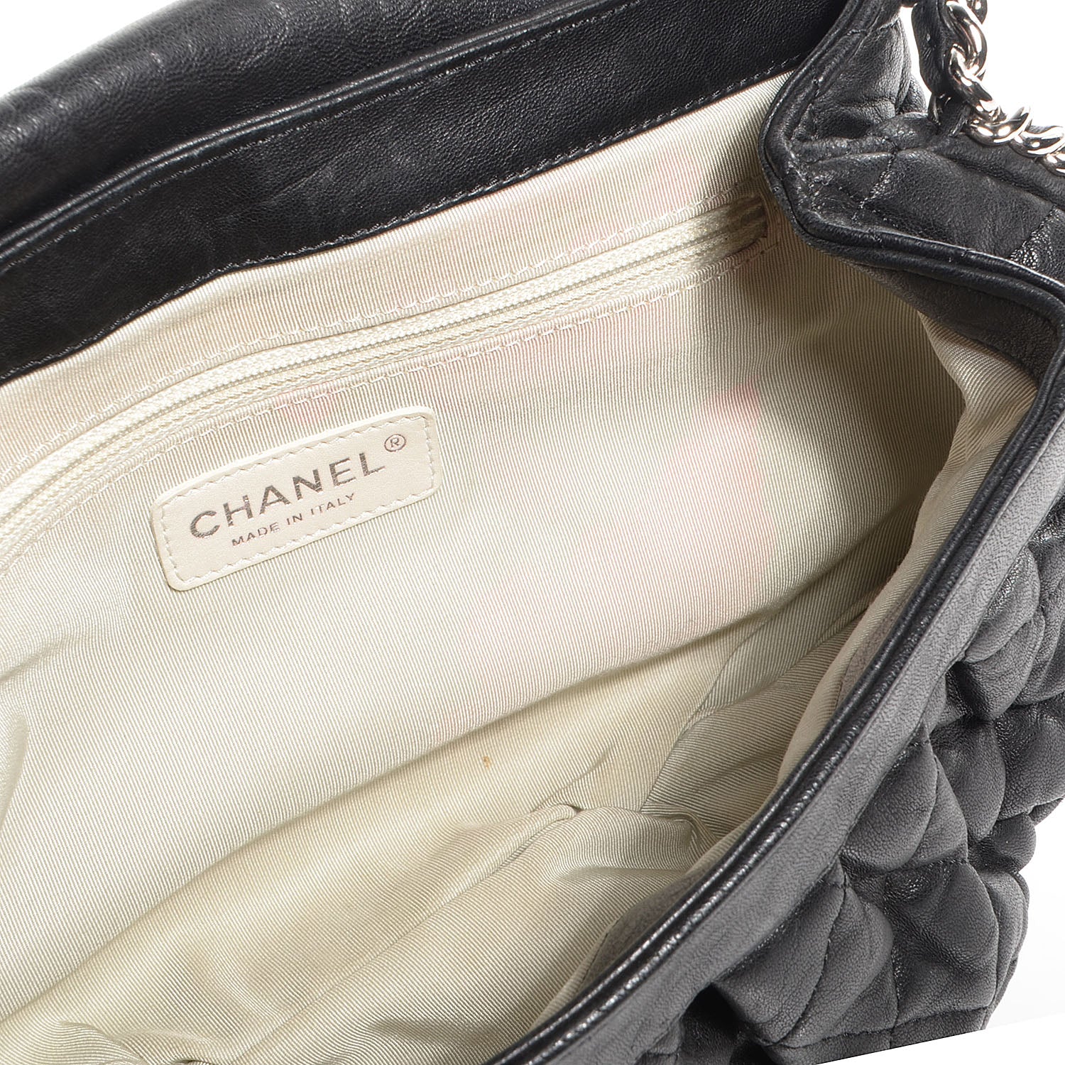 Chanel Lambskin Chain Around Medium Messenger Black 6 of 8