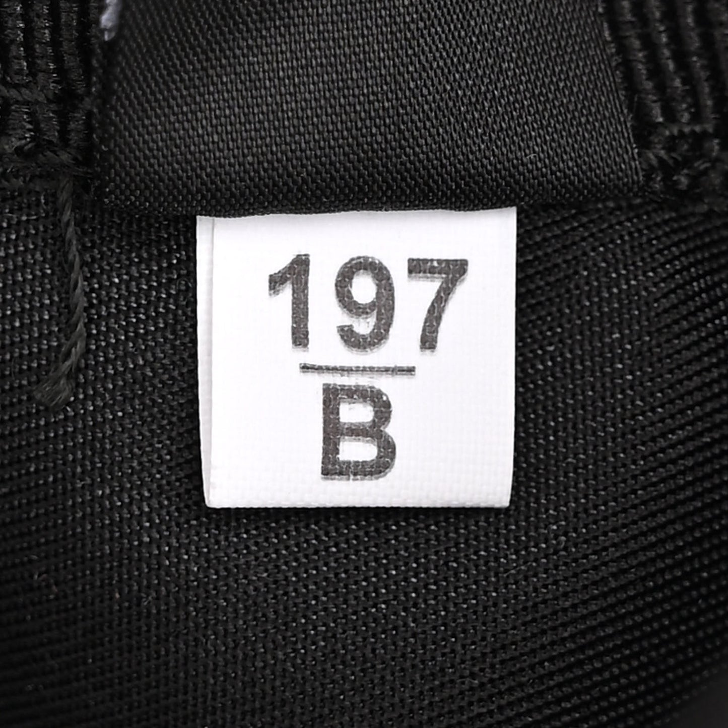 Nylon Vela Drawstring Pouch Black