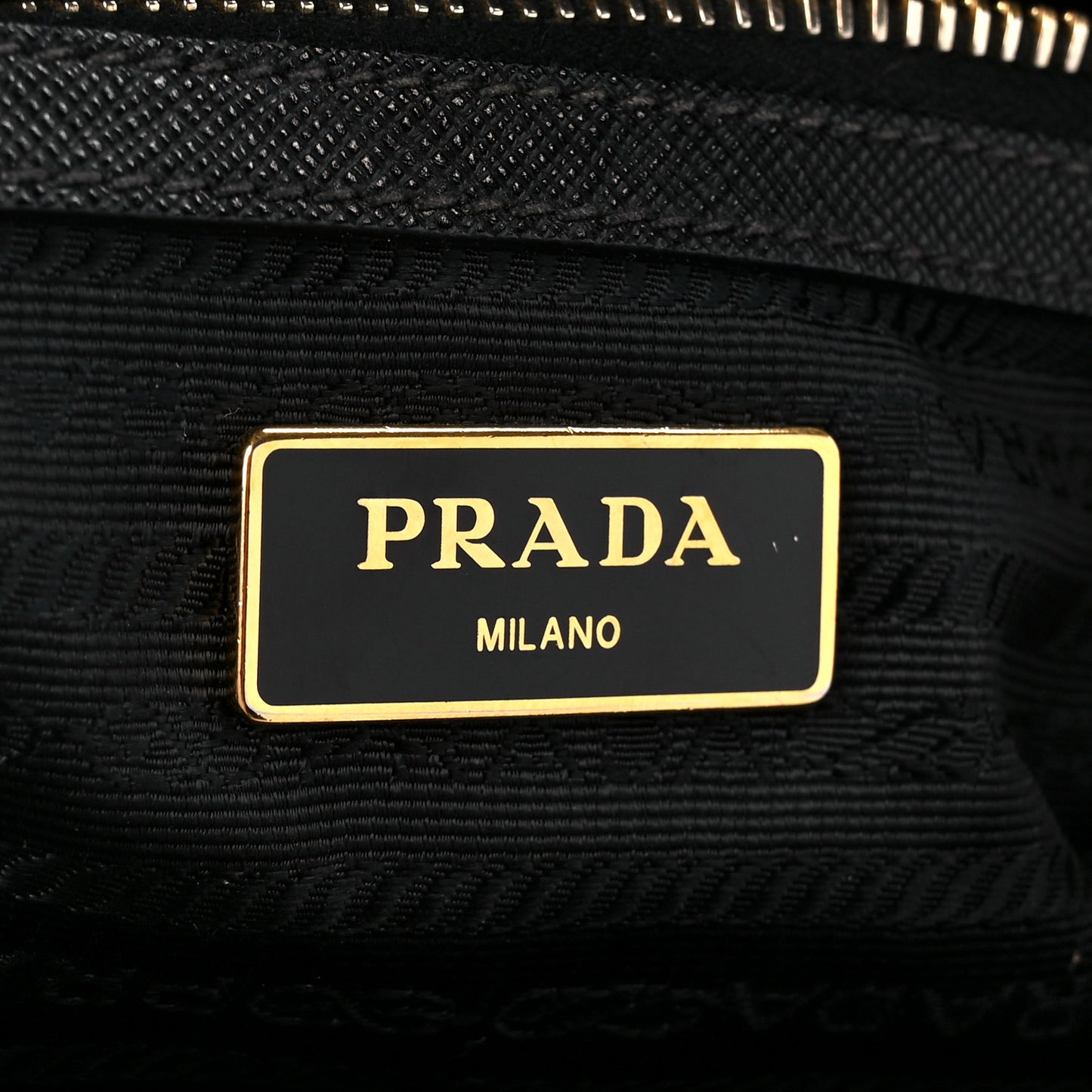 Saffiano Small Galleria Double Zip Tote Black