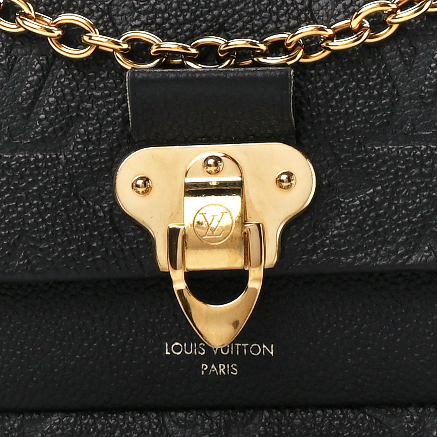 Louis Vuitton Empreinte Vavin Chain Wallet Black 8 of 11