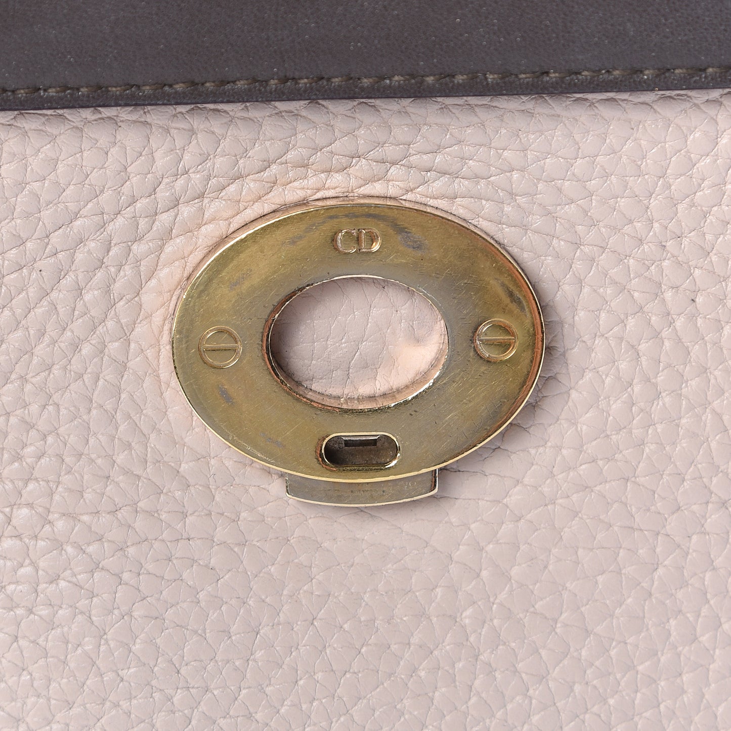 Bullcalf Mini Be Dior Flap Rose Poudre