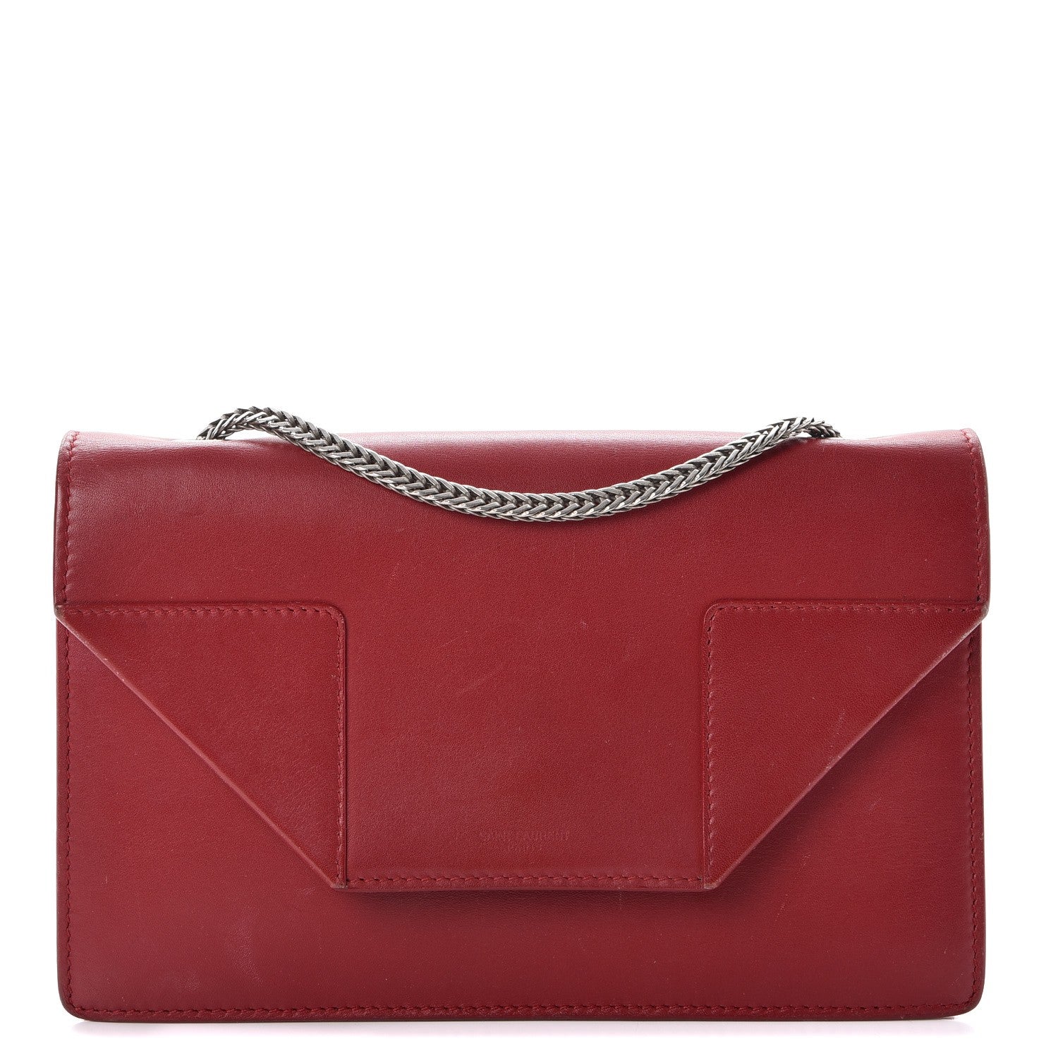 Saint Laurent Calfskin Small Betty Red 1 of 28