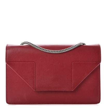 Saint Laurent Calfskin Small Betty Red 1 of 28