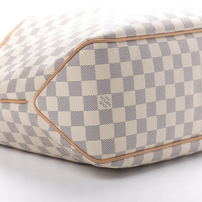 Louis Vuitton Damier Azur Delightful MM Rose Ballerine 9 of 11