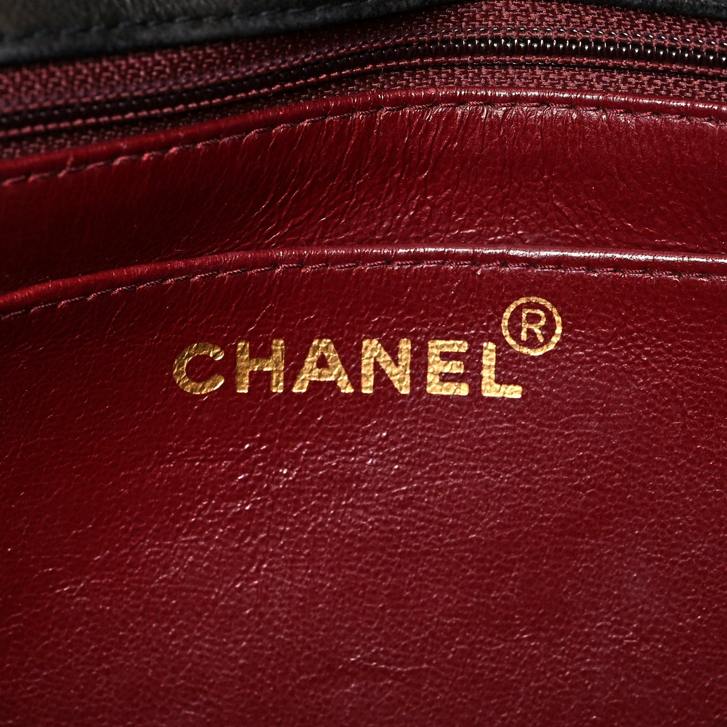 Lambskin Quilted Medium Single Flap Black