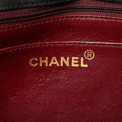 Chanel Lambskin Quilted Medium Single Flap Black 5 of 9