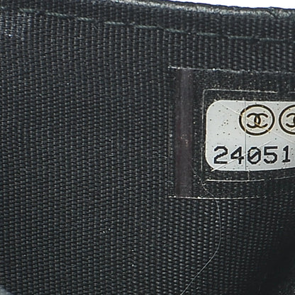 Chanel Caviar Quilted Boy Flap Card Holder So Black 8 of 8