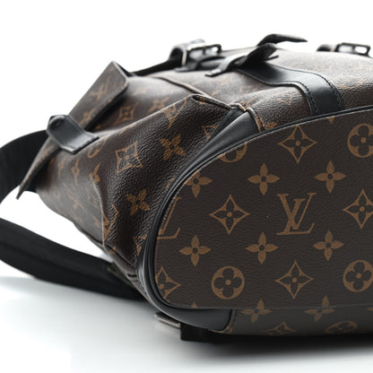 Louis Vuitton Monogram Macassar Christopher PM Backpack 6 of 8