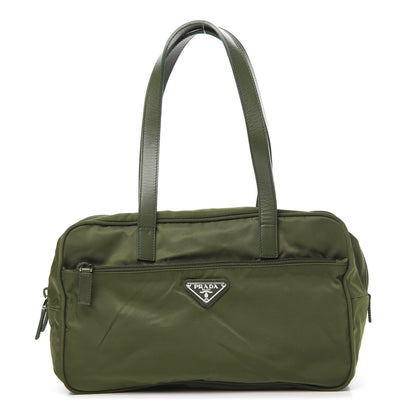 Prada Nylon Vela Sport Duffle Militare 1 of 12