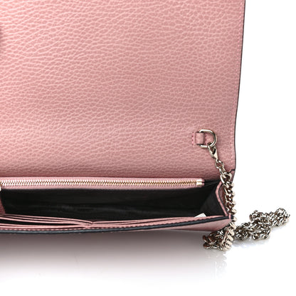 Gucci Dollar Calfskin Medium Betty Chain Wallet Soft Pink 5 of 9