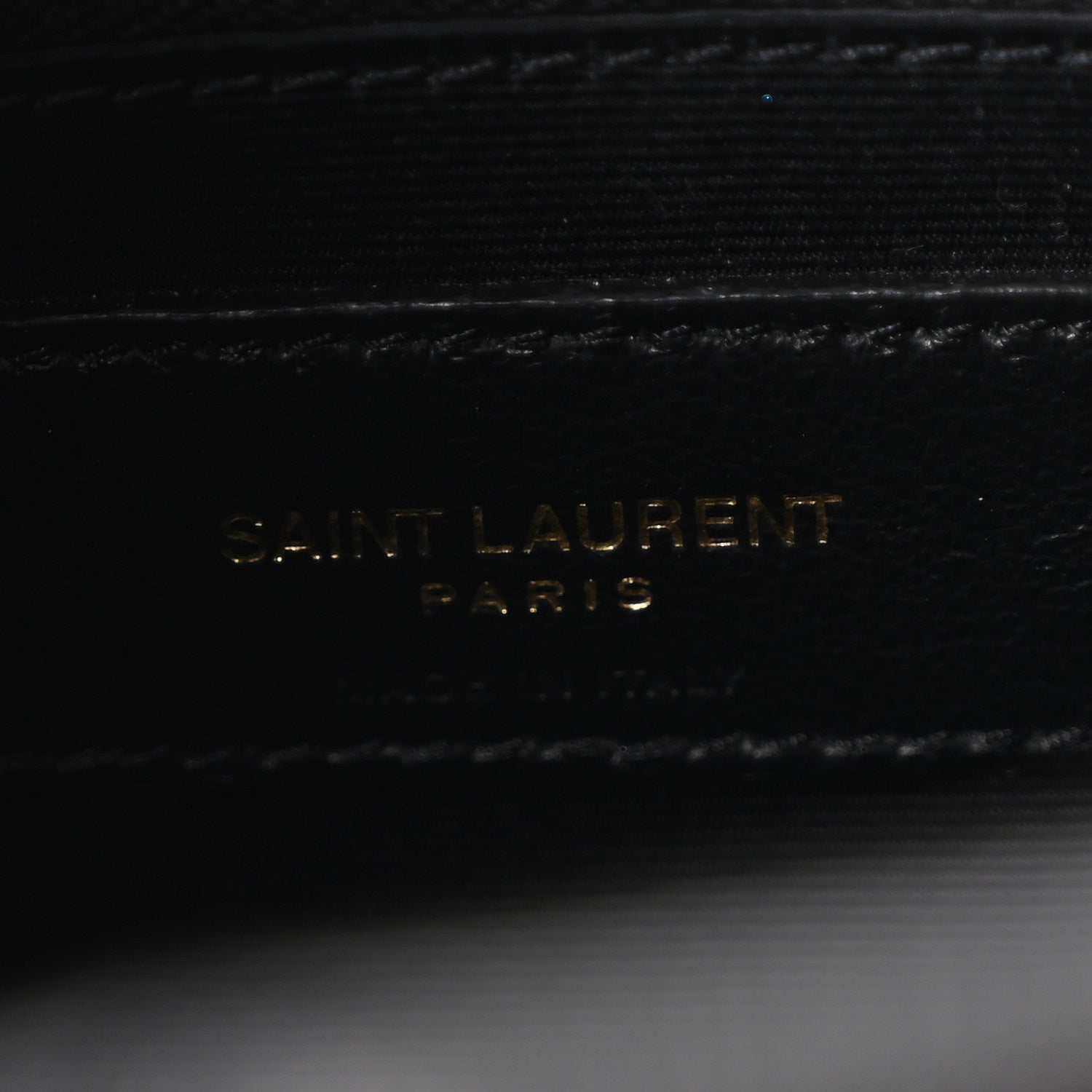 Saint Laurent Lambskin Quilted Small Loulou Puffer Monogram Chain Satchel Black 5 of 10