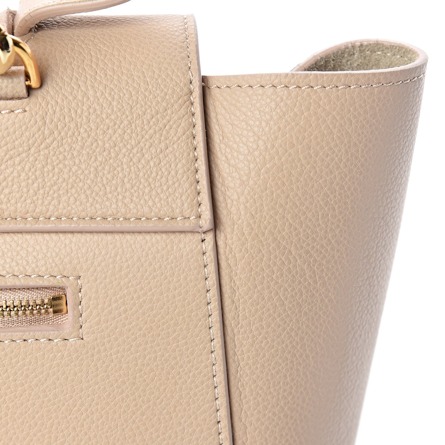 Celine Grained Calfskin Mini Belt Bag Light Taupe 20 of 23