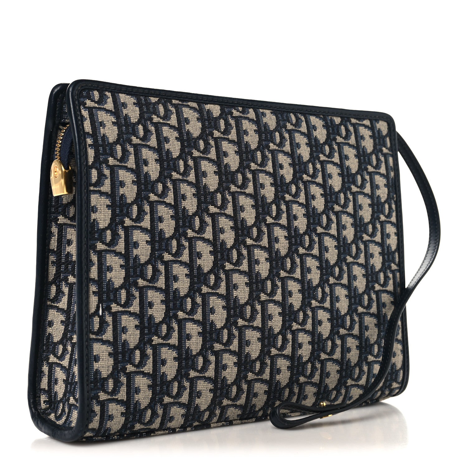 Christian Dior Oblique 30 Montaigne Pouch Blue 14 of 22