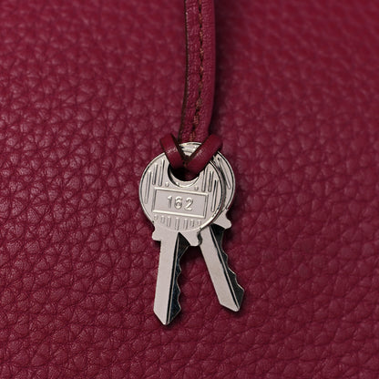 Hermes Taurillon Clemence Birkin 35 Rubis 29 of 48