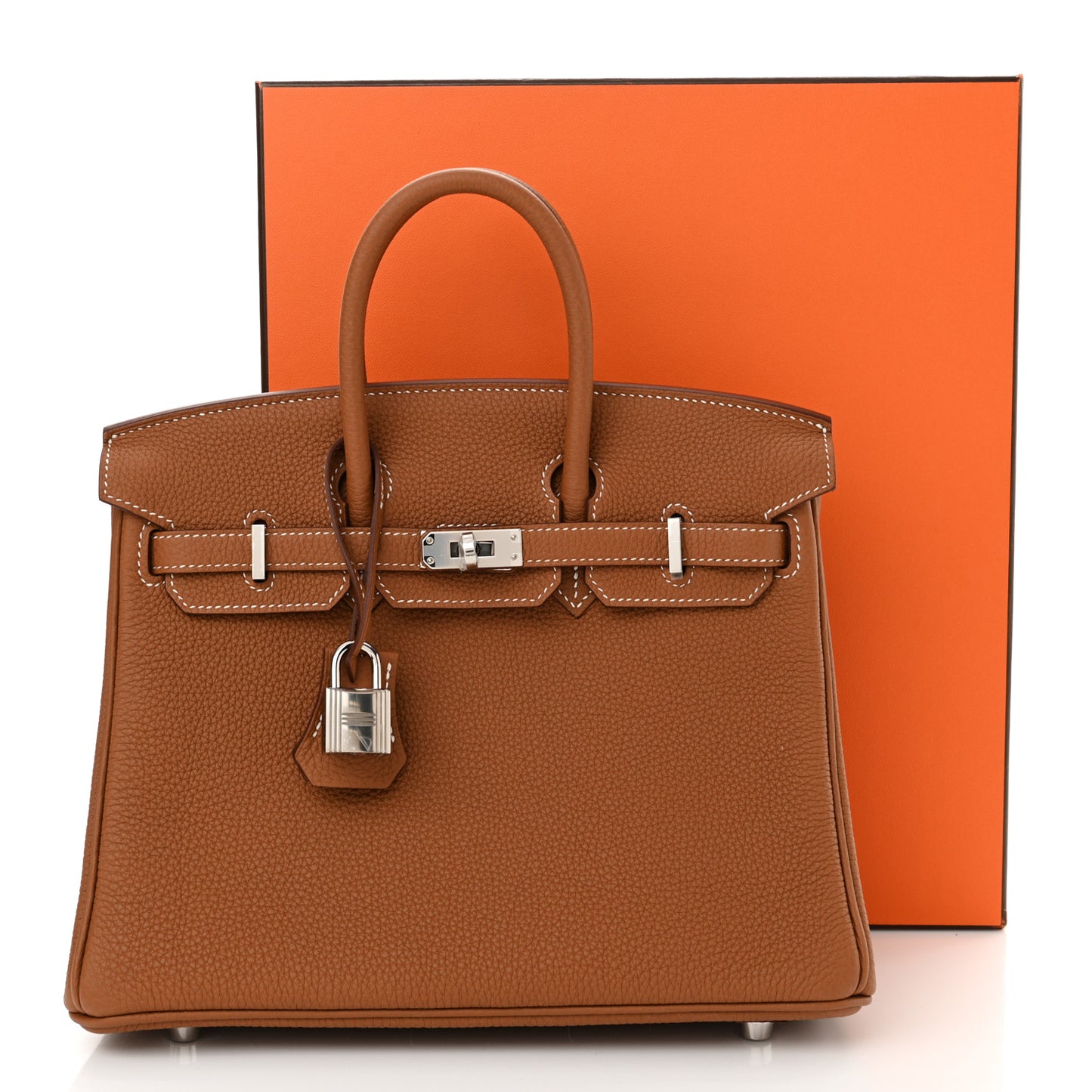 Togo Birkin 25 Gold