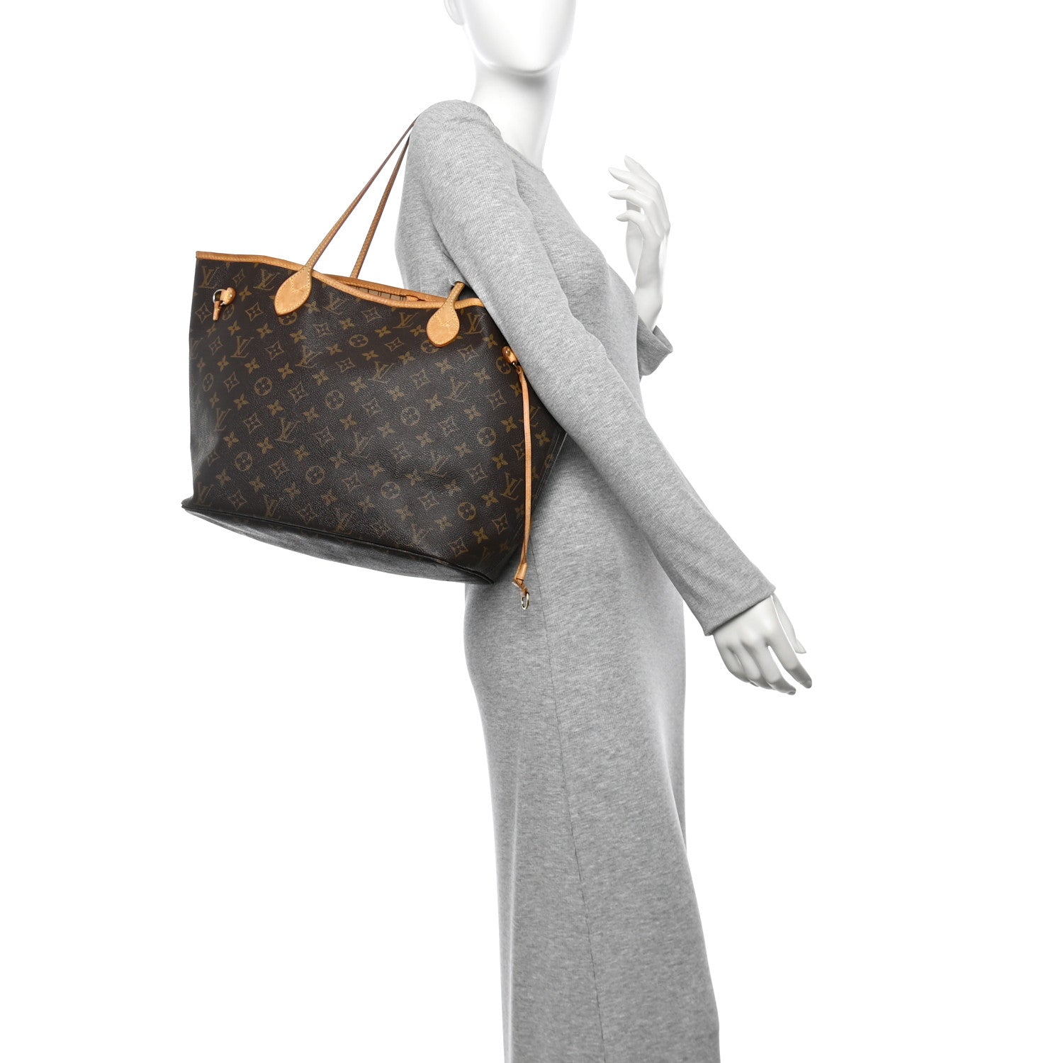 Louis Vuitton Monogram Neverfull MM 3 of 33